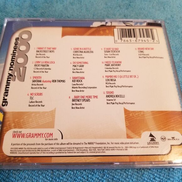 Grammy nominee's 2000 - Picture 2 of 5